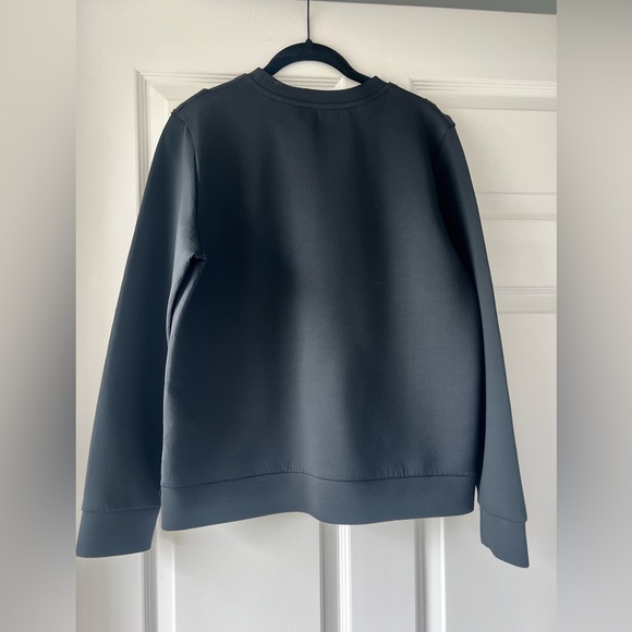 Black Ruffled Blouse - Picture 2 of 2